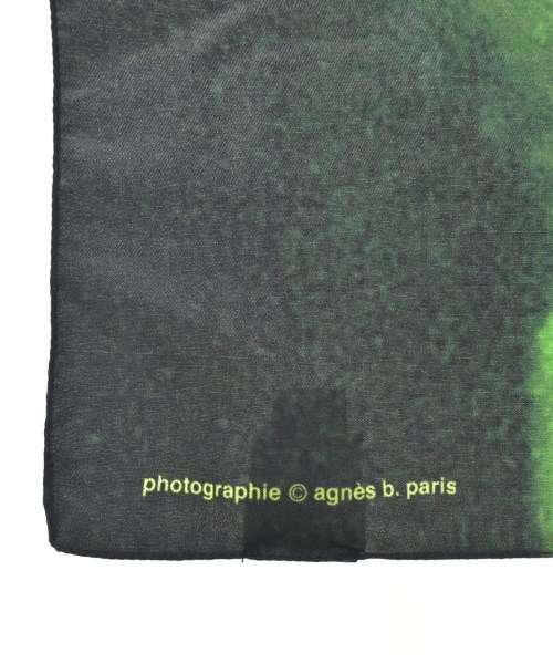 Agnes b.（アニエスベー）バンダナ・スカーフ 緑 サイズ:- レディース/2200675055031