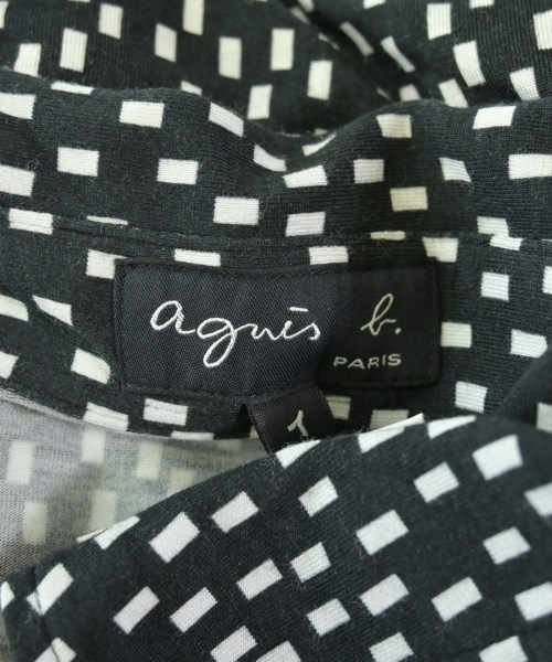 Agnes b.（アニエスベー）カジュアルシャツ 黒 サイズ:1(S位) レディース/2200675198028