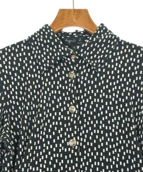 Agnes b.（アニエスベー）カジュアルシャツ 黒 サイズ:1(S位) レディース/2200675198028