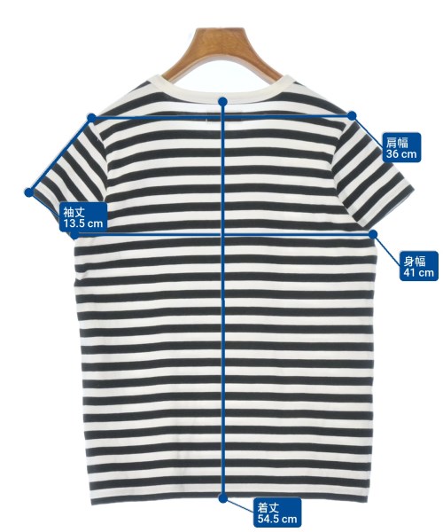 Agnes b.（アニエスベー）Tシャツ・カットソー 白 サイズ:1(S位) レディース/2200671708061