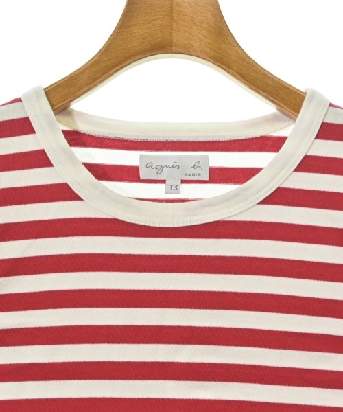 Agnes b.（アニエスベー）Tシャツ・カットソー 赤 サイズ:3(L位) レディース/2200672939266