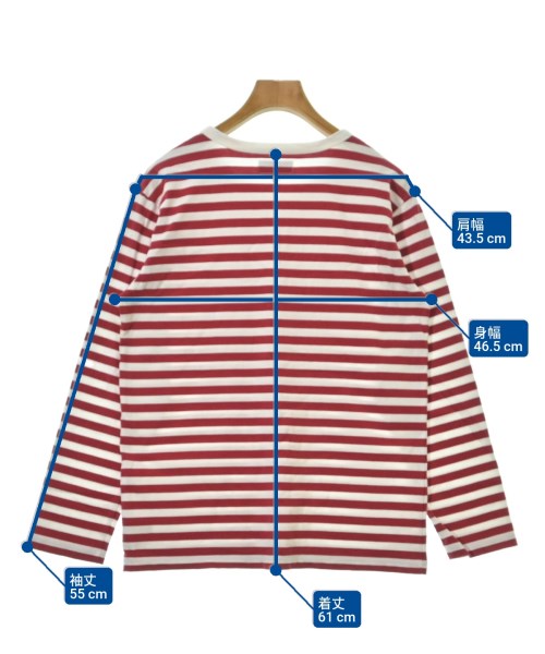 Agnes b.（アニエスベー）Tシャツ・カットソー 赤 サイズ:3(L位) レディース/2200672939266