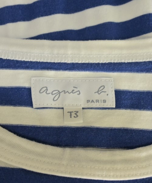 Agnes b.（アニエスベー）Tシャツ・カットソー 白 サイズ:3(L位) レディース/2200672939273
