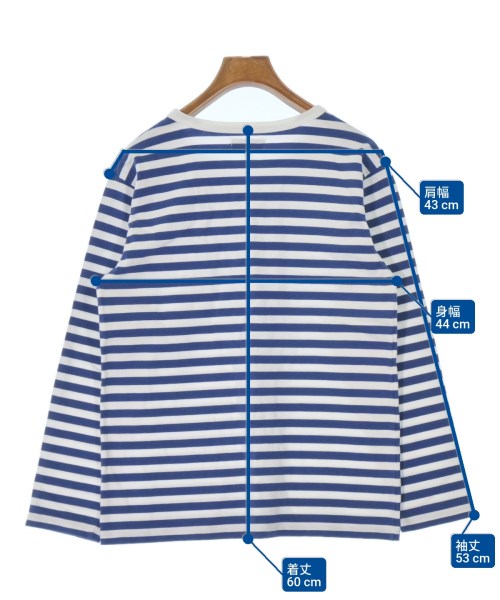 Agnes b.（アニエスベー）Tシャツ・カットソー 白 サイズ:3(L位) レディース/2200672939273