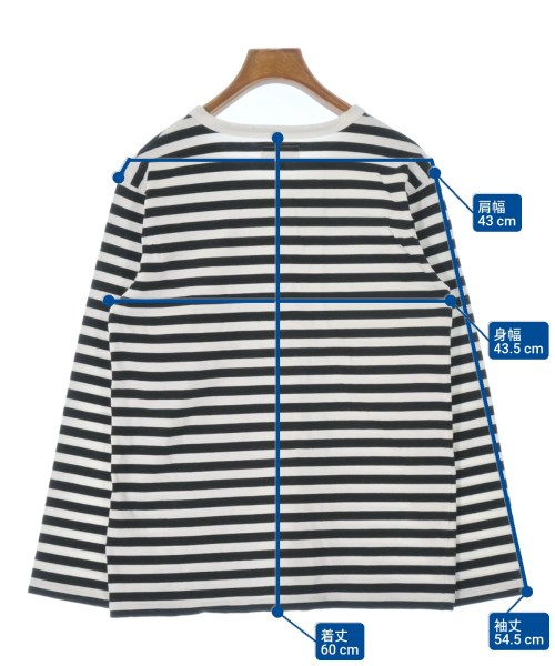 Agnes b.（アニエスベー）Tシャツ・カットソー 白 サイズ:3(L位) レディース/2200672939280