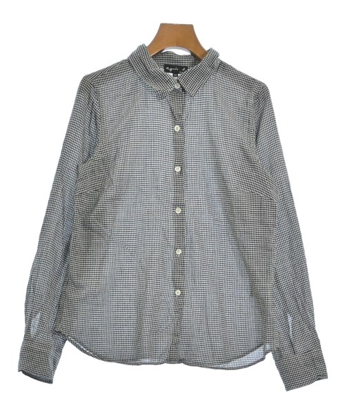 Agnes b.(アニエスベー)カジュアルシャツ 黒 サイズ:38(M位)/2200675526050