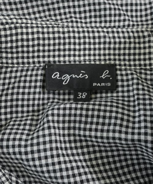 Agnes b.（アニエスベー）カジュアルシャツ 黒 サイズ:38(M位) レディース/2200675526050