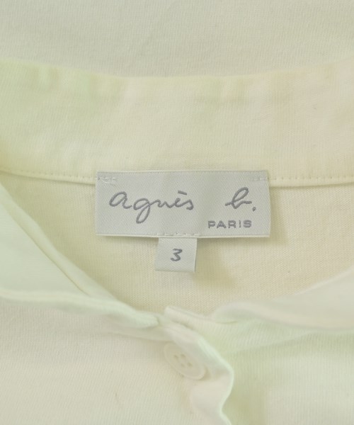 Agnes b.（アニエスベー）Tシャツ・カットソー 白 サイズ:3(L位) レディース/2200675526067