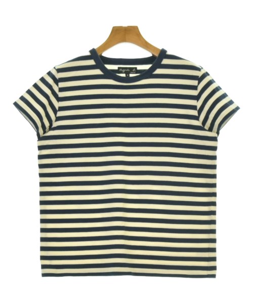 Agnes b.(アニエスベー)Tシャツ・カットソー 紺 サイズ:3(L位)/2200675526074