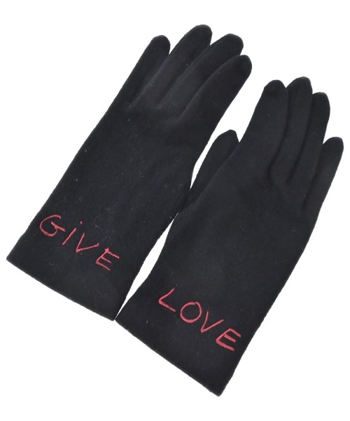 Agnes b.(アニエスベー)手袋 黒 サイズ:-/2200673657053