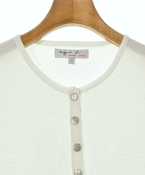 Agnes b.（アニエスベー）カーディガン 白 サイズ:1(S位) レディース/2200676458046