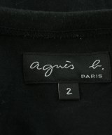 Agnes b.（アニエスベー）Tシャツ・カットソー 黒 サイズ:2(M位) レディース/2200675922043