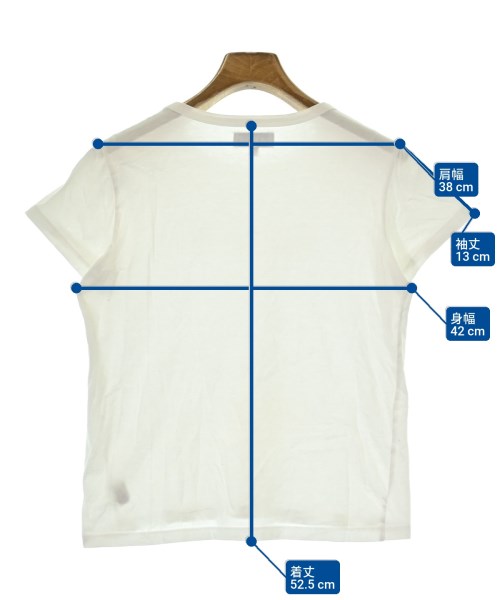 Agnes b.（アニエスベー）Tシャツ・カットソー 白 サイズ:T2(M位) レディース/2200676578157