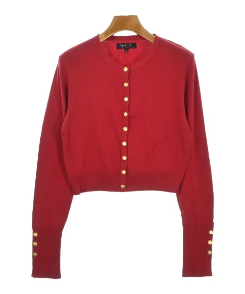 Agnes b.(アニエスベー)カーディガン 赤 サイズ:2(M位)/2200676149104