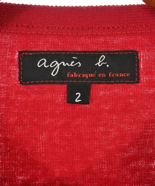 Agnes b.（アニエスベー）カーディガン 赤 サイズ:2(M位) レディース/2200676149104