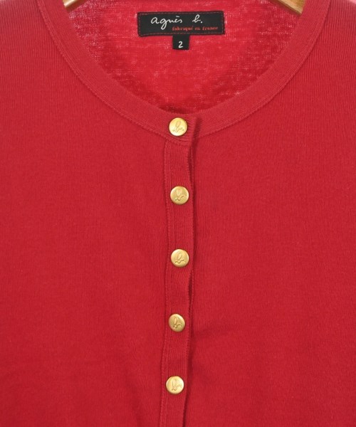 Agnes b.（アニエスベー）カーディガン 赤 サイズ:2(M位) レディース/2200676149104