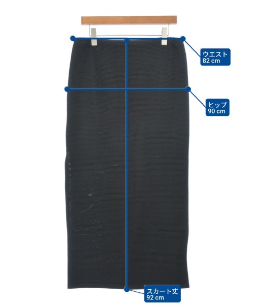 Agnes b.（アニエスベー）ロング・マキシ丈スカート 黒 サイズ:2(M位) レディース/2200677542027