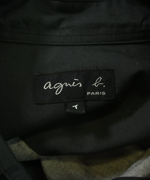 Agnes b.（アニエスベー）カジュアルシャツ 黒 サイズ:1(S位) レディース/2200665655180