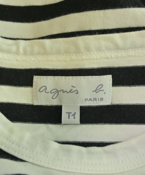 Agnes b.（アニエスベー）Tシャツ・カットソー 白 サイズ:1(S位) レディース/2200678186015