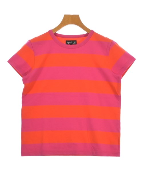 Agnes b.(アニエスベー)Tシャツ・カットソー オレンジ サイズ:2(M位)/2200679074038