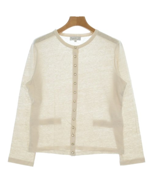 Agnes b.(アニエスベー)カーディガン ベージュ サイズ:2(M位)/2200679109099