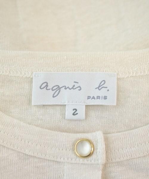 Agnes b.（アニエスベー）カーディガン ベージュ サイズ:2(M位) レディース/2200679109099