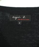 Agnes b.（アニエスベー）Tシャツ・カットソー 黒 サイズ:1(S位) レディース/2200679327059
