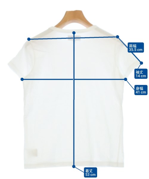 Agnes b.（アニエスベー）Tシャツ・カットソー 白 サイズ:1(S位) レディース/2200675618069