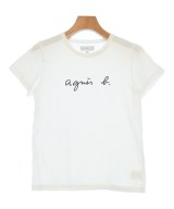 Agnes b.（アニエスベー）Tシャツ・カットソー 白 サイズ:1(S位) レディース/2200675618069