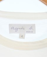 Agnes b.（アニエスベー）Tシャツ・カットソー 白 サイズ:1(S位) レディース/2200675618069