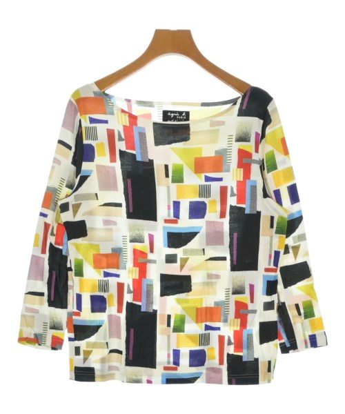 Agnes b.(アニエスベー)Tシャツ・カットソー 白 サイズ:3(L位)/2200680078056