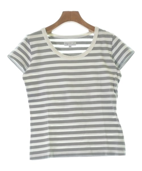 Agnes b.(アニエスベー)Tシャツ・カットソー グレー サイズ:2(M位)/2200675386173