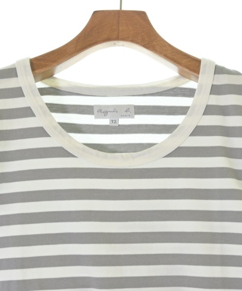 Agnes b.（アニエスベー）Tシャツ・カットソー グレー サイズ:2(M位) レディース/2200675386173