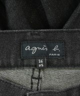 Agnes b.（アニエスベー）デニムパンツ 黒 サイズ:26(M位) レディース/2200680683014