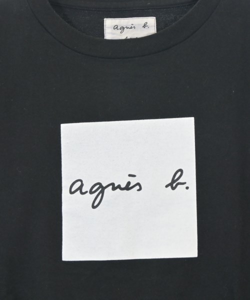 Agnes b.（アニエスベー）Tシャツ・カットソー 黒 サイズ:M レディース/2200675938150