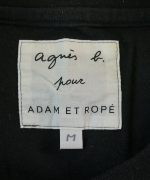 Agnes b.（アニエスベー）Tシャツ・カットソー 黒 サイズ:M レディース/2200676575552