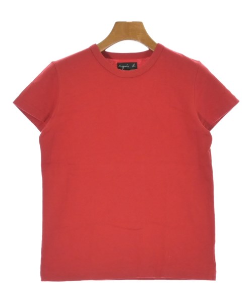 Agnes b.(アニエスベー)Tシャツ・カットソー 赤 サイズ:1(S位)/2200679263142
