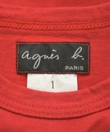Agnes b.（アニエスベー）Tシャツ・カットソー 赤 サイズ:1(S位) レディース/2200679263142