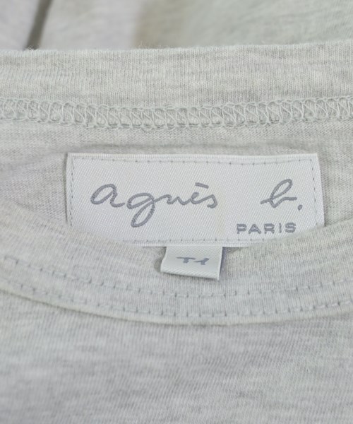 Agnes b.（アニエスベー）Tシャツ・カットソー グレー サイズ:1(S位) レディース/2200693652014