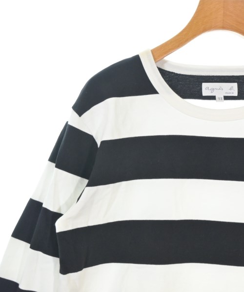 Agnes b.（アニエスベー）Tシャツ・カットソー 黒 サイズ:3(L位) レディース/2200693238041