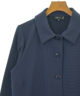 Agnes b.（アニエスベー）ステンカラーコート 紺 サイズ:2(M位) レディース/2200691114057