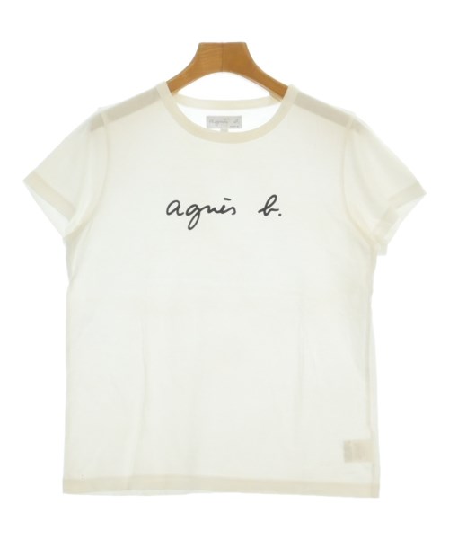 Agnes b.(アニエスベー)Tシャツ・カットソー 白 サイズ:2(M位)/2200692390078