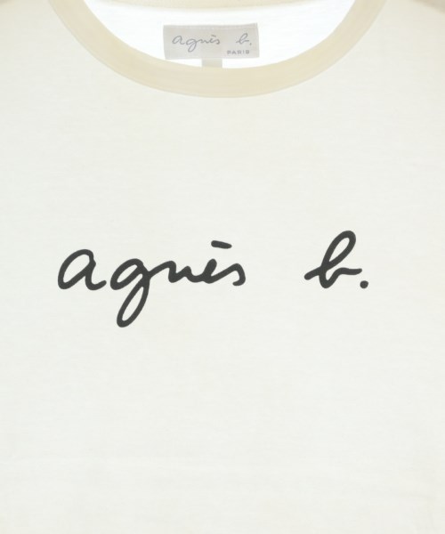 Agnes b.（アニエスベー）Tシャツ・カットソー 白 サイズ:2(M位) レディース/2200692390078
