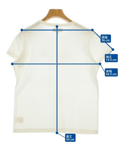 Agnes b.（アニエスベー）Tシャツ・カットソー 白 サイズ:2(M位) レディース/2200692390078