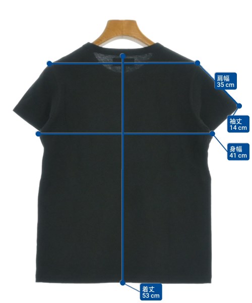 Agnes b.（アニエスベー）Tシャツ・カットソー 黒 サイズ:2(M位) レディース/2200692390085