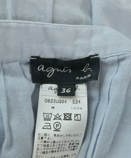 Agnes b.（アニエスベー）ロング・マキシ丈スカート 青 サイズ:36(S位) レディース/2200687355020