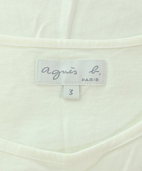 Agnes b.（アニエスベー）ノースリーブ 白 サイズ:3(L位) レディース/2200695908096
