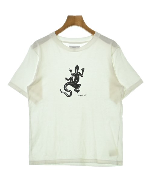 Agnes b.(アニエスベー)Tシャツ・カットソー 白 サイズ:1(S位)/2200696979040