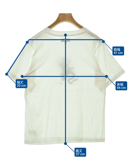 Agnes b.（アニエスベー）Tシャツ・カットソー 白 サイズ:1(S位) レディース/2200696979040