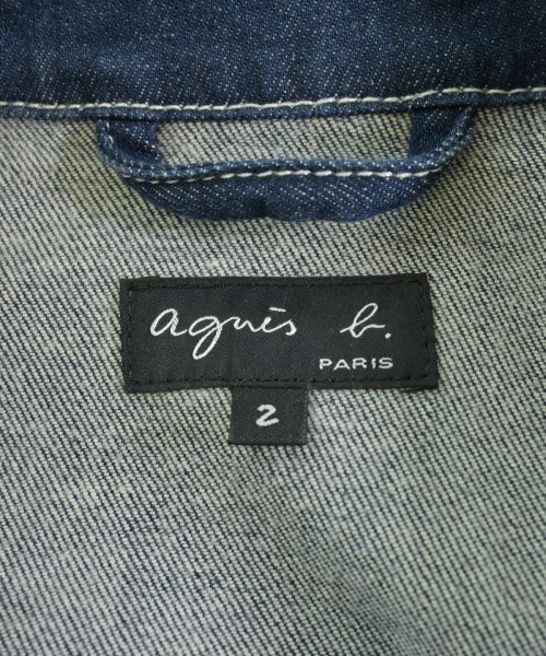 Agnes b.（アニエスベー）デニムジャケット 紺 サイズ:2(M位) レディース/2200696979064